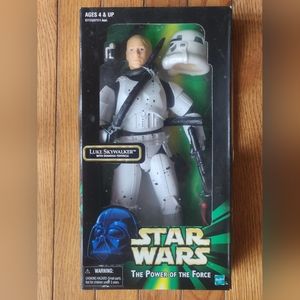 NIB 1998 Vintage Star Wars Luke Skywalker w/ Dianoga Tentacle